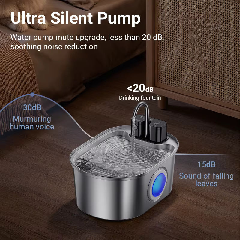 Stainless Steel Smart Water Fountain™